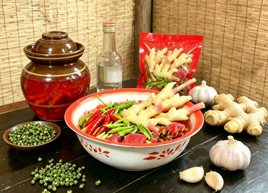 泡椒酸萝卜
